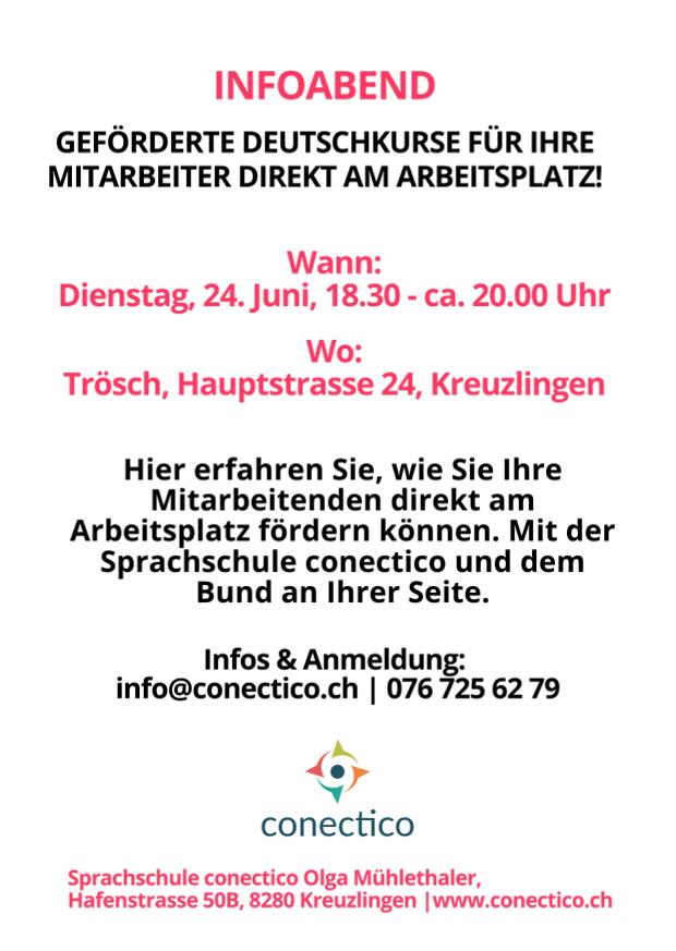 Infoabend zu geförderten Deutschkursen